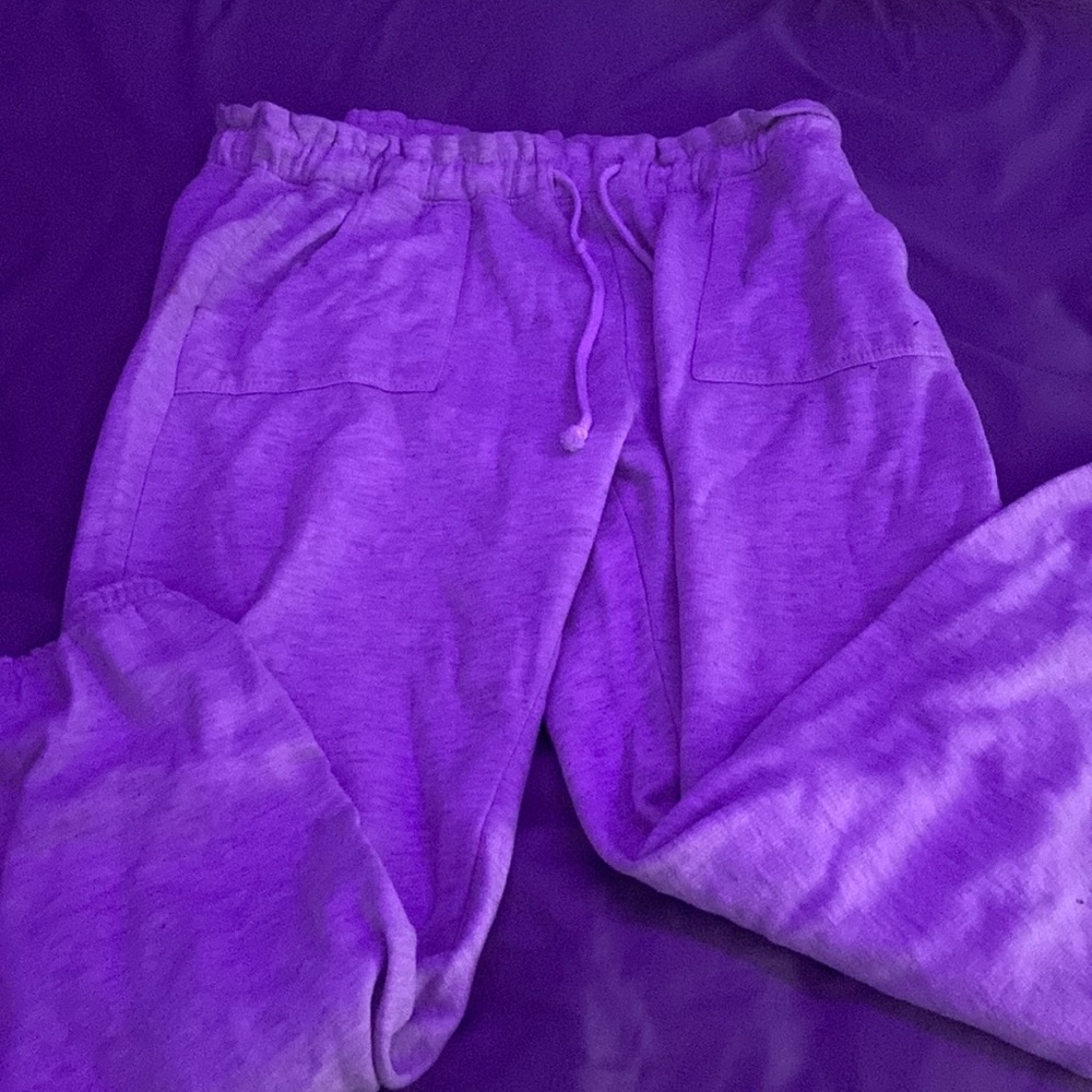 Womens gray sweatpants